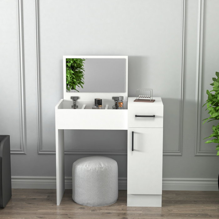 Hanah Home Mesa de Maquillaje Inci Blanco Hanah Home Mesa de Maquillaje Inci Blanco